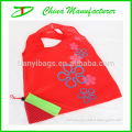 fashion promotional strawberry bag folding shopping bag